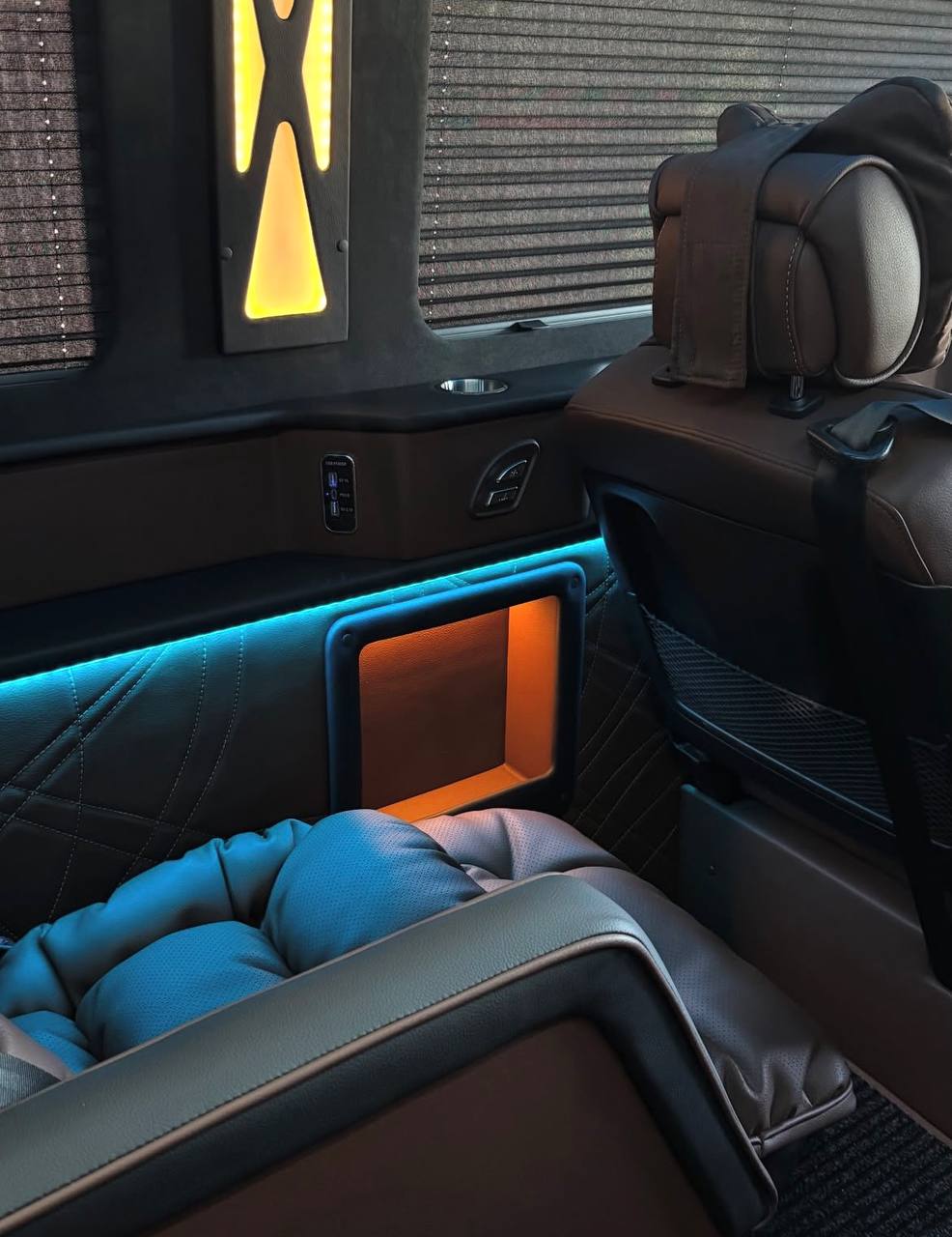 Салон Mercedes Sprinter — панорамний вигляд