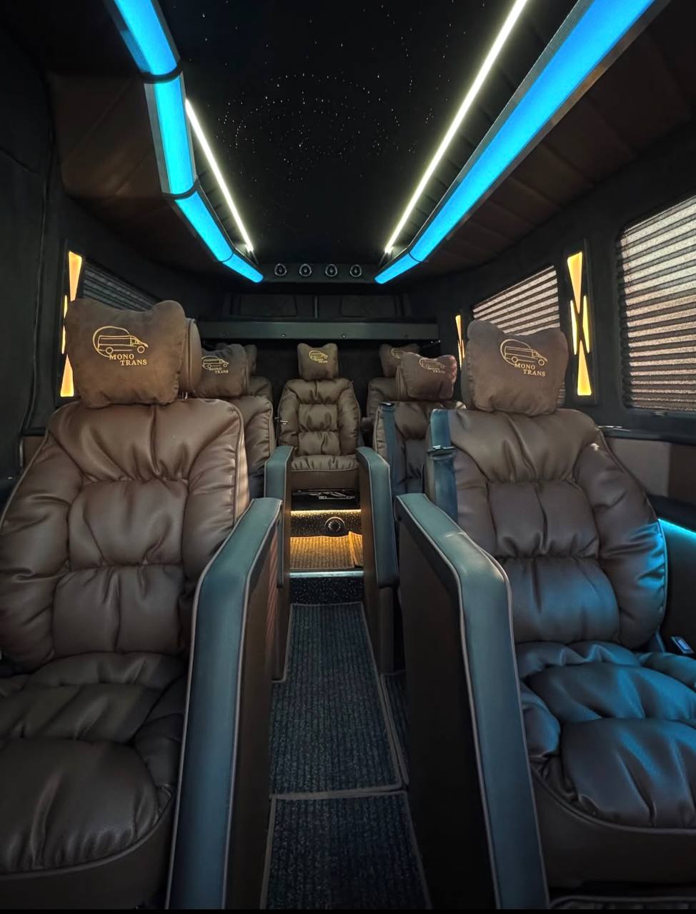 Салон Mercedes Sprinter — вікна